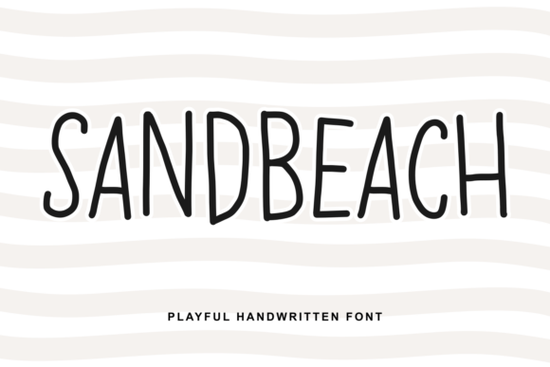 Sandbeach Font